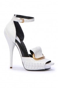 versace red high heels