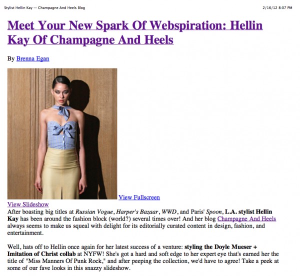 Refinery 29 Feature